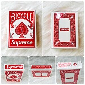 NEW Supreme x Bicycle Mini Playing Card Deck unopened and sealed